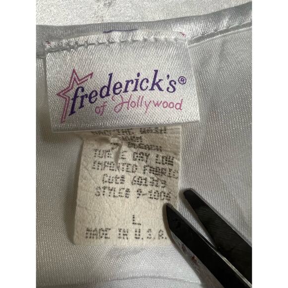 Fredricks Of Hollywood Vintage White Slip Dress - Picture 4 of 4
